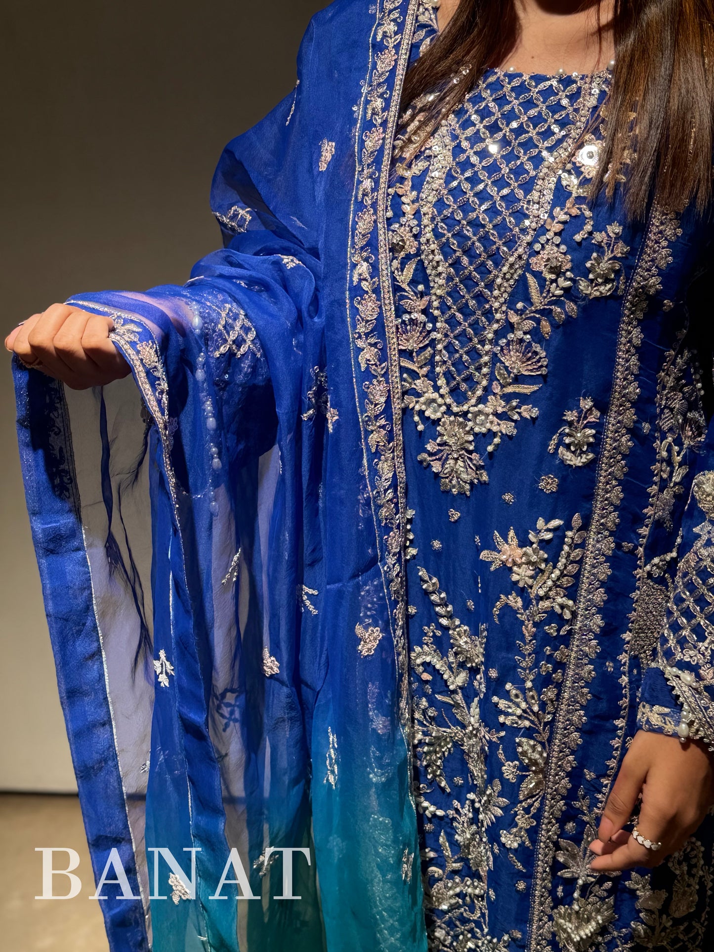 Heavy Pakistan party wear suit