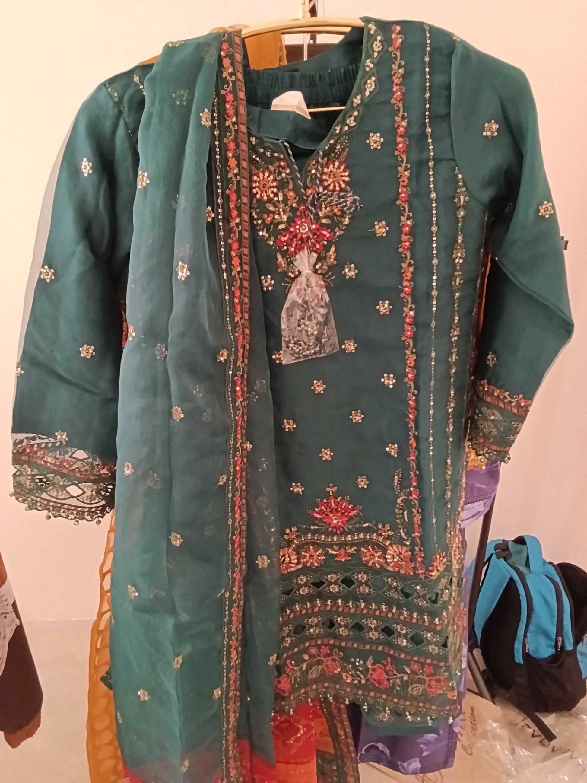Pakistani palazzo suit - PKMYS260 301129L