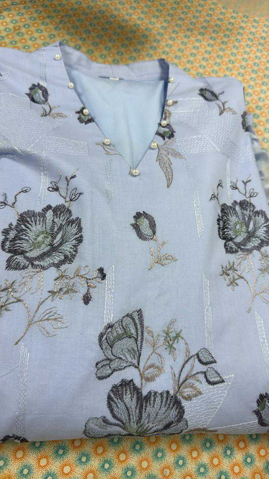 self embroidery original lawn Suit - PKMYS260 301074L