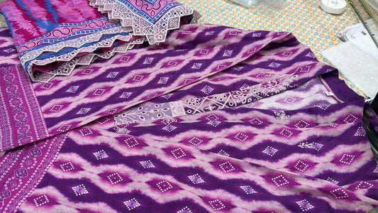 Pakistan lawn long Suit - PKMYS260 301082L