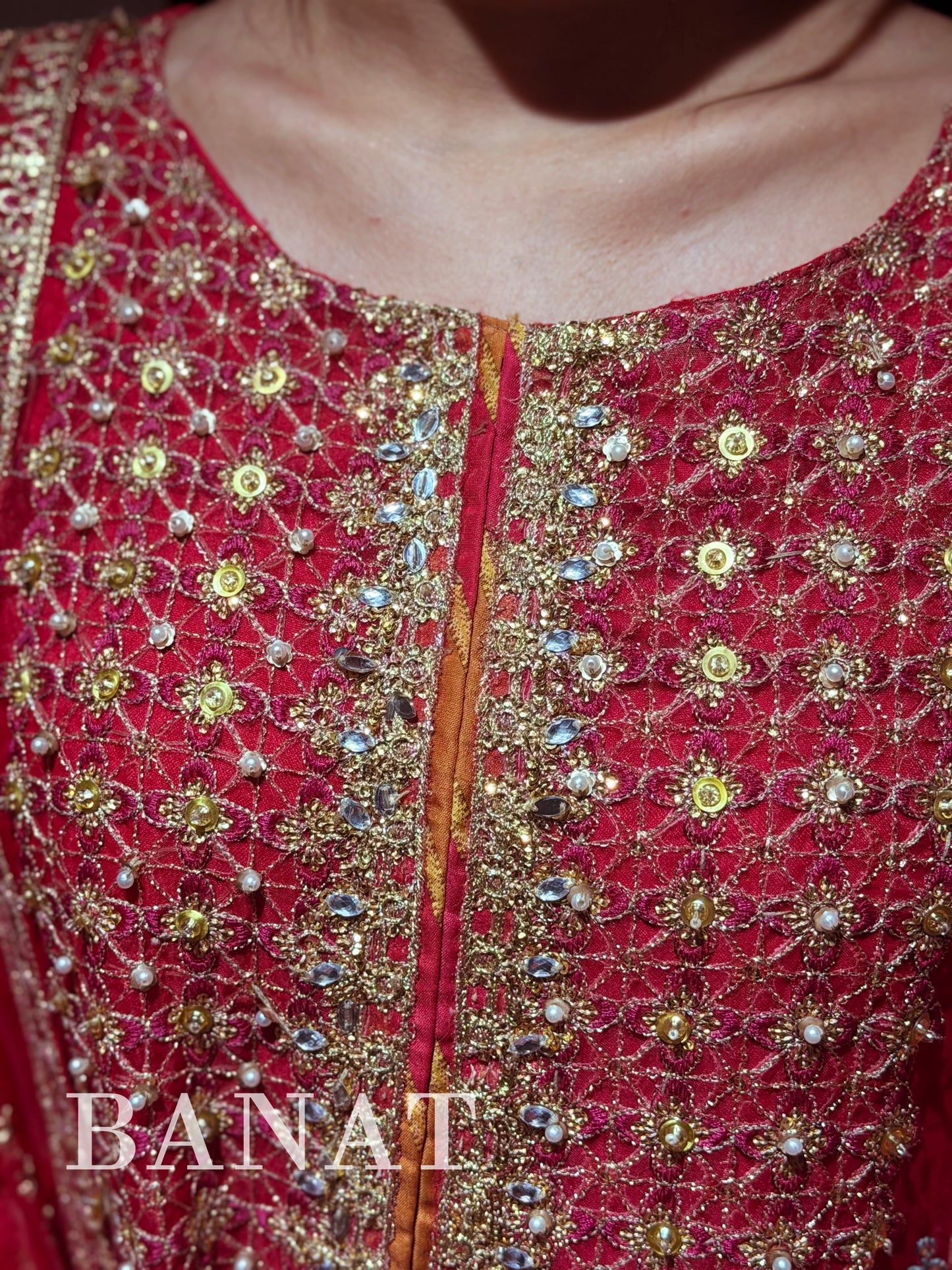 Exquisite Fuchsia Pakistani Party Wear Suit