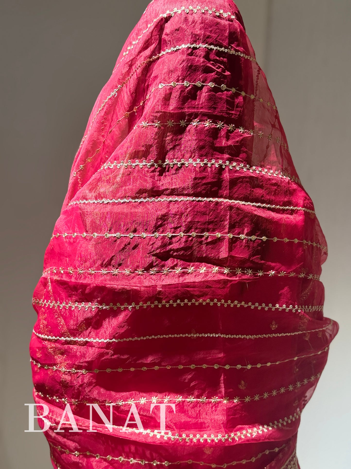 Exquisite Fuchsia Pakistani Party Wear Suit