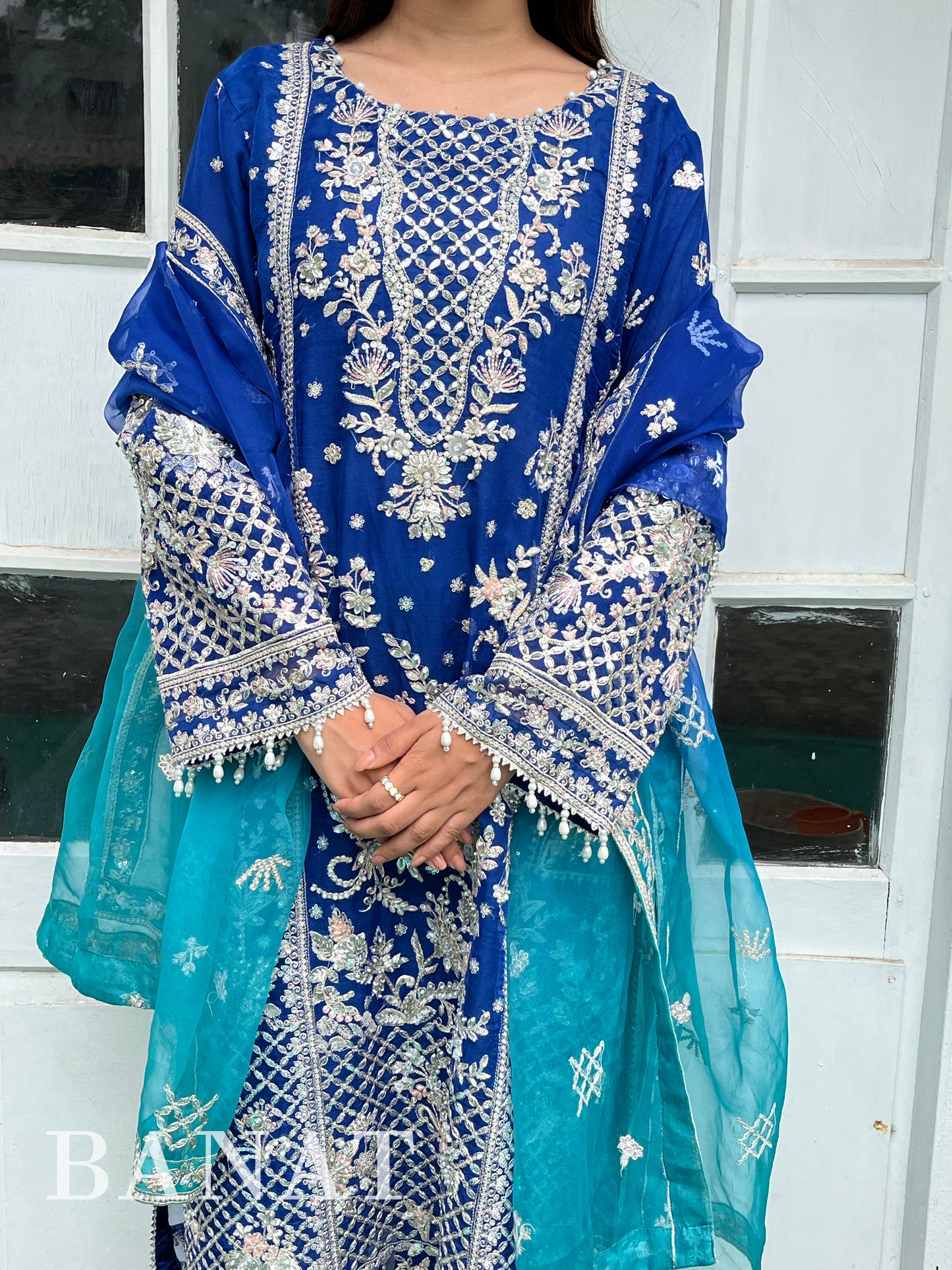 Heavy Pakistan party wear suit