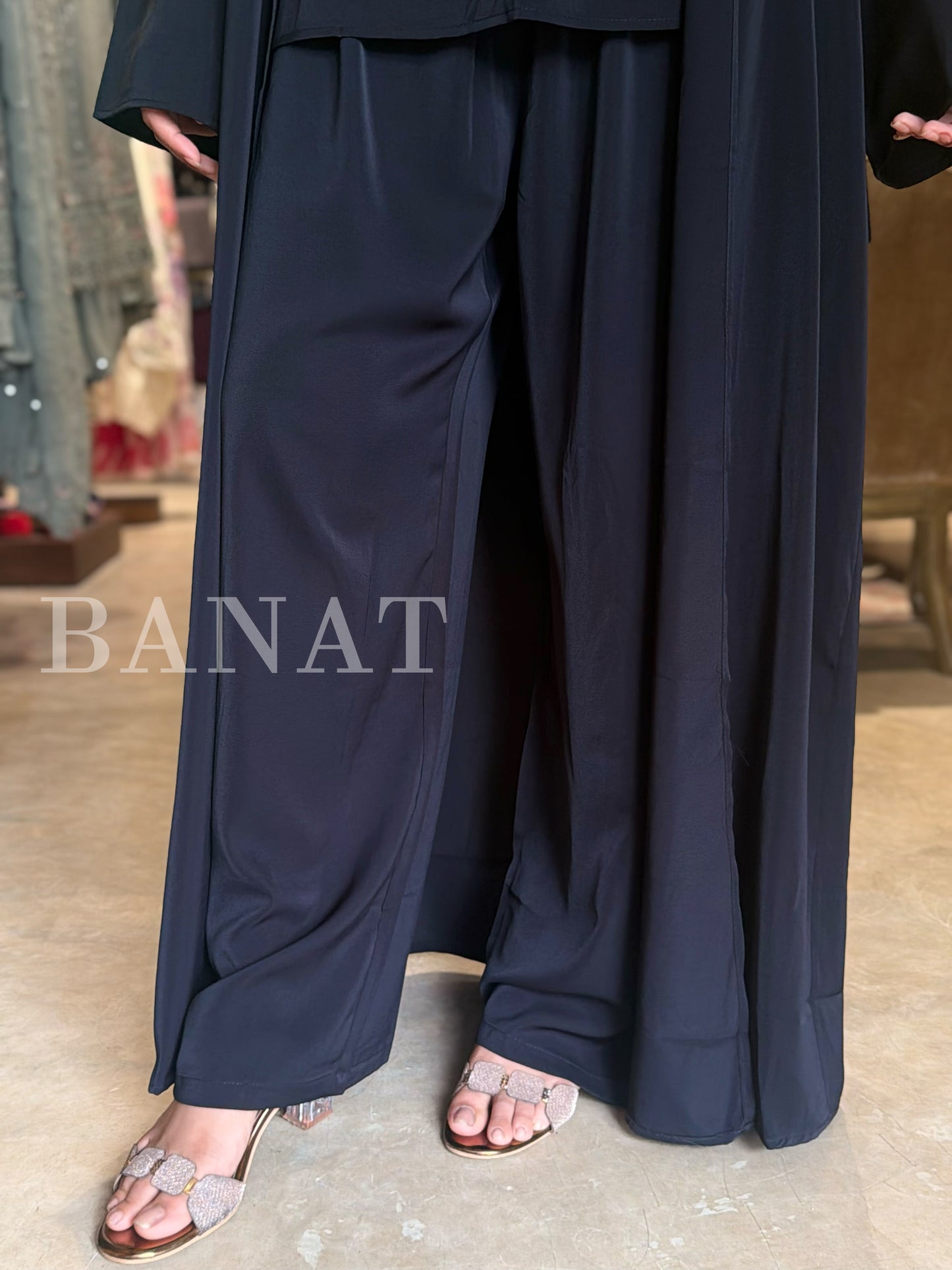4 pieces set abaya