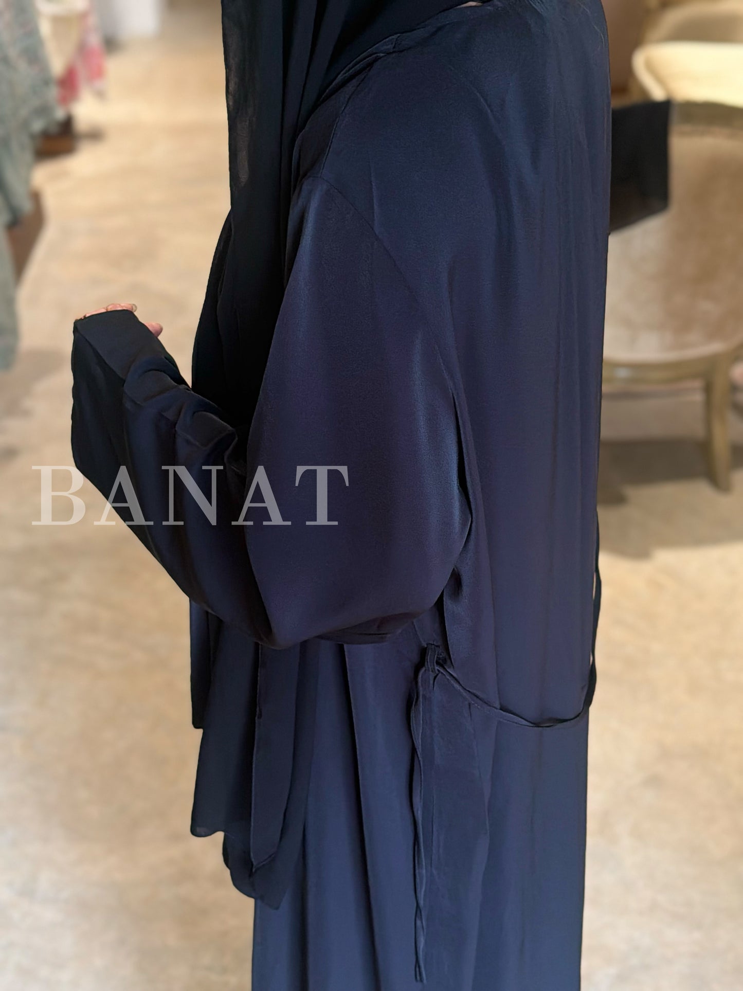4 pieces set abaya