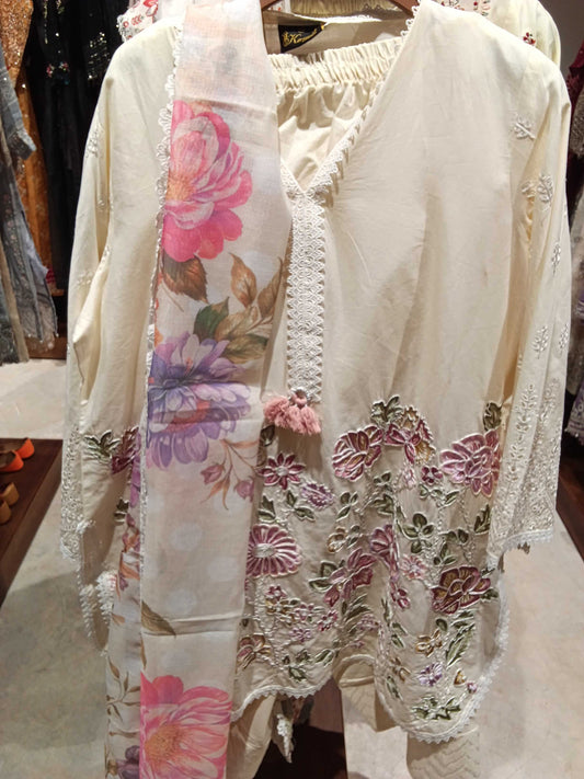 Pakistan off-white farshi- PKMYS260 303009XL