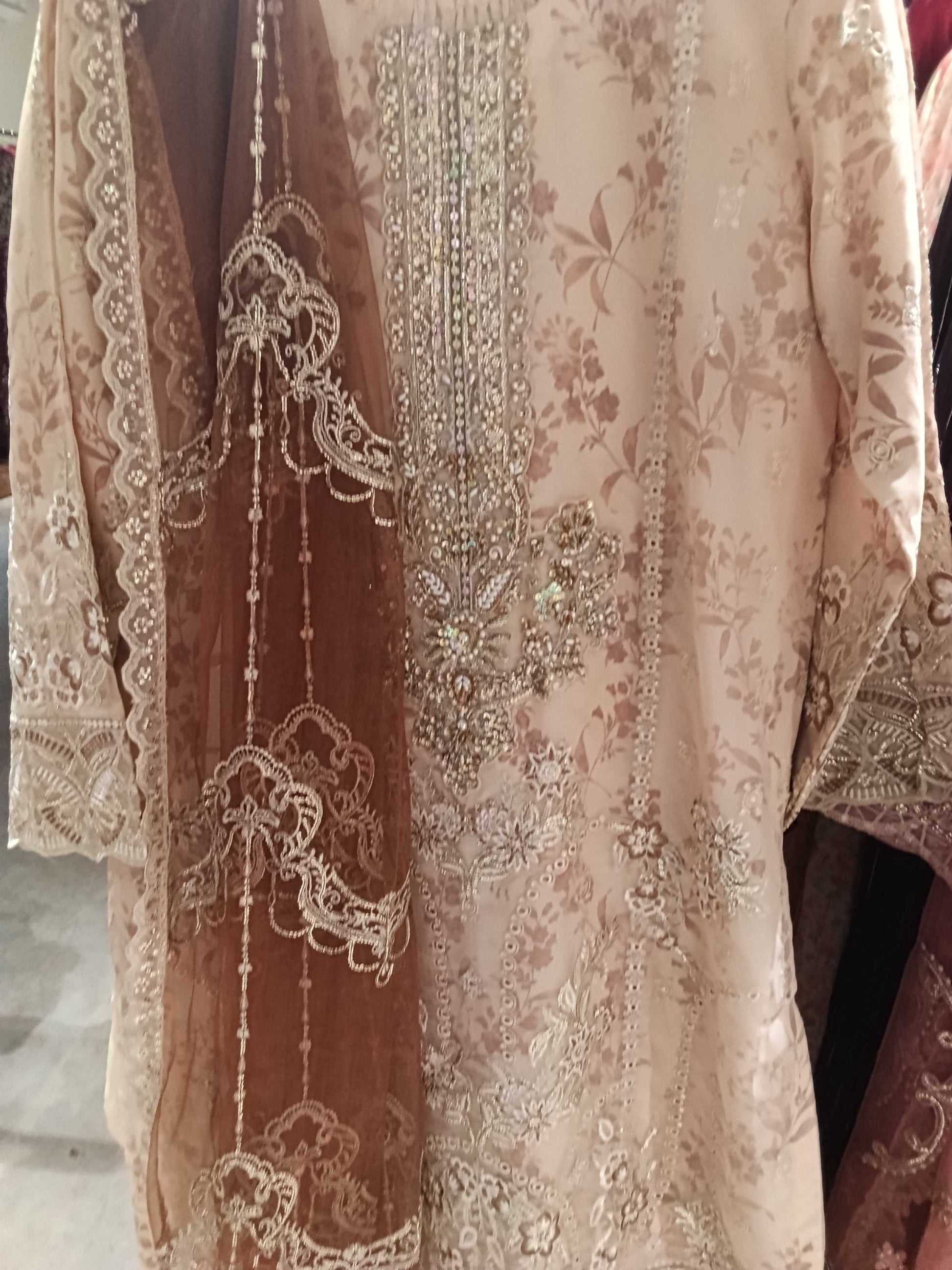 Pakistani heavy party wear - PKMYS260 301156L