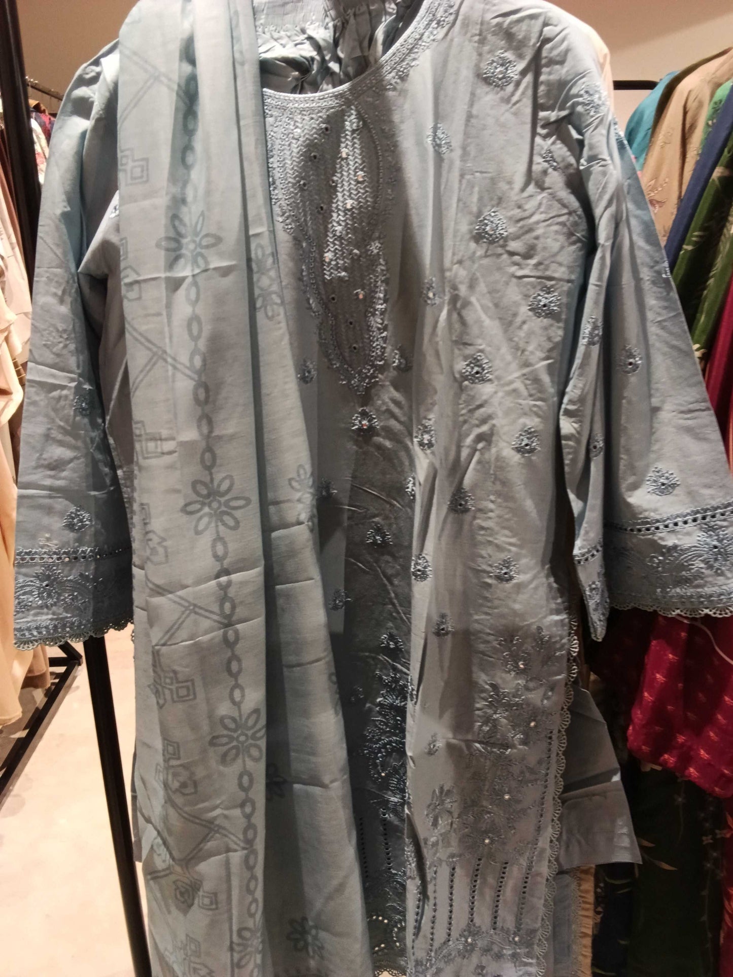 Pakistan cotton salwar-PKMYS260 303020L