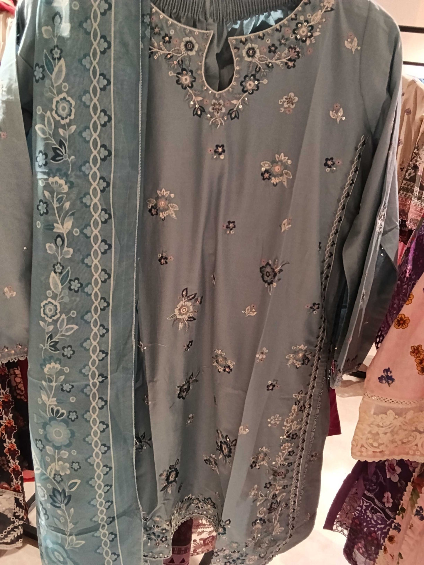 Pakistan cotton palazzo-PKMYS260 303024S