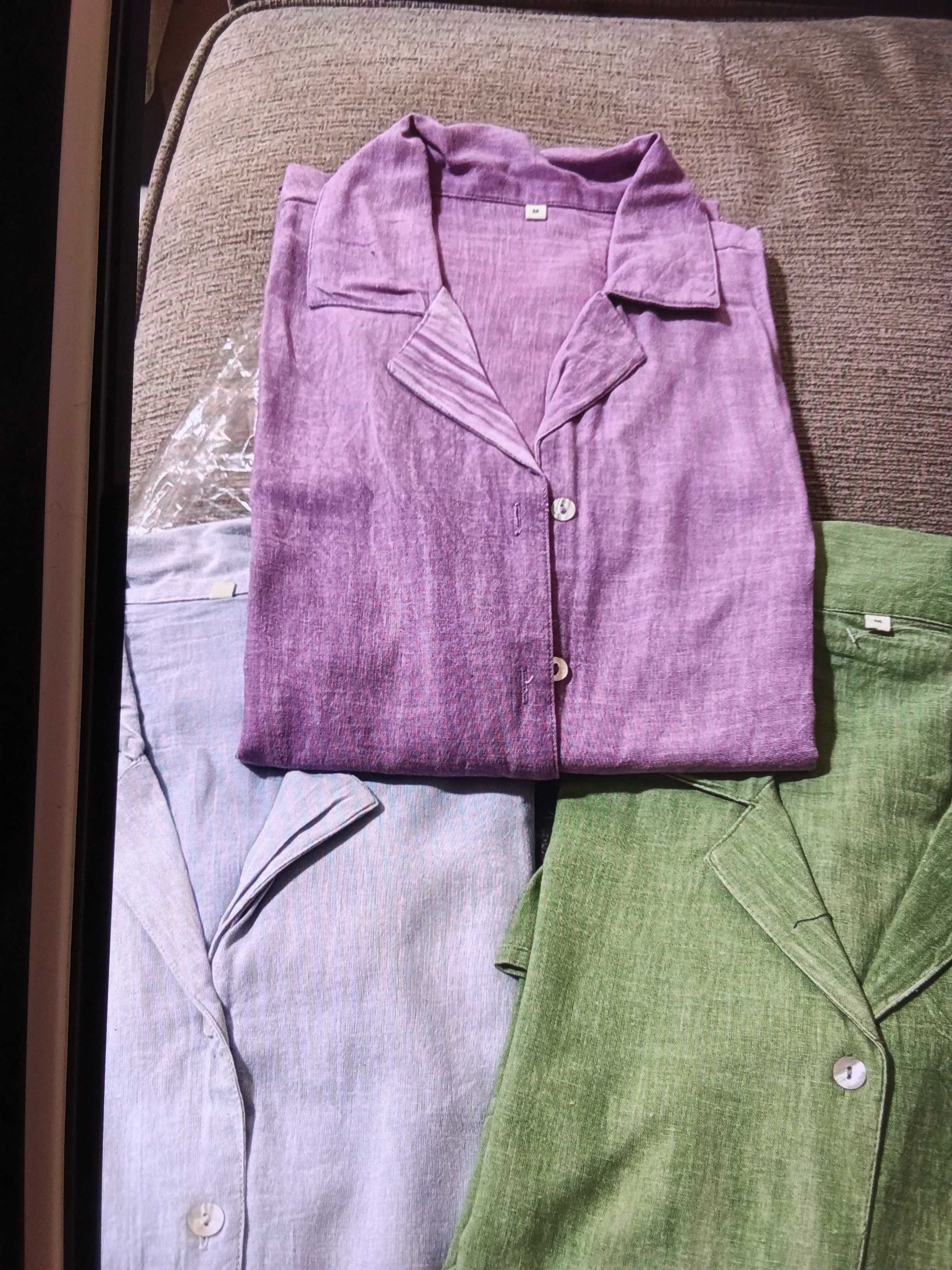 Acid wash long shirt -WWMYS26301059F